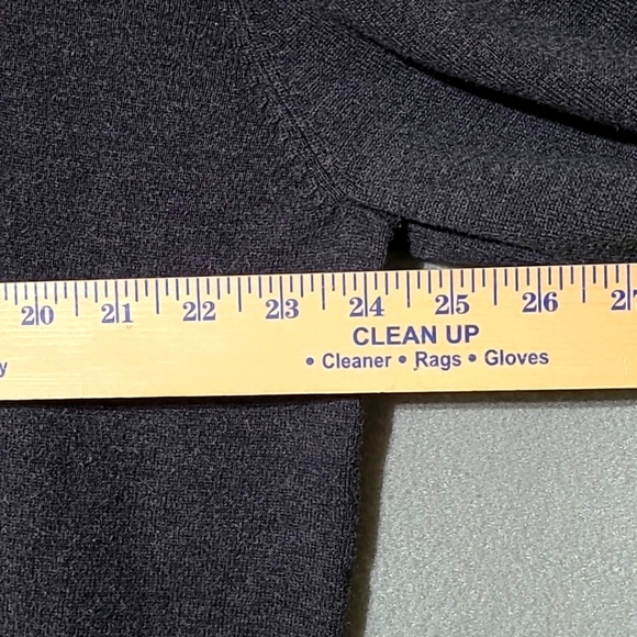 AXIST Men's Charcoal Gray V-Neck Long Sleeve Sweater - Size XXL‎ - Picture 10 of 11